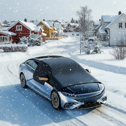 Magnetisk Snødeksel for Frontrute (Universal Passform)